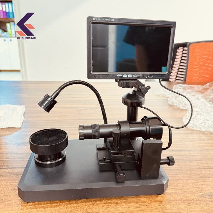 Alat Inspeksi Nomor Seri Berlian / Diamond Girdle Viewer Microscope 30-110x Magnification