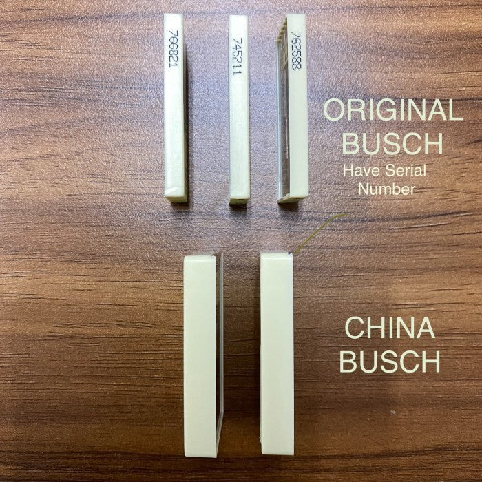 Mata Bor seset lurus Busch Fig.36 Size 009 (0.9 mm) Made in Germany