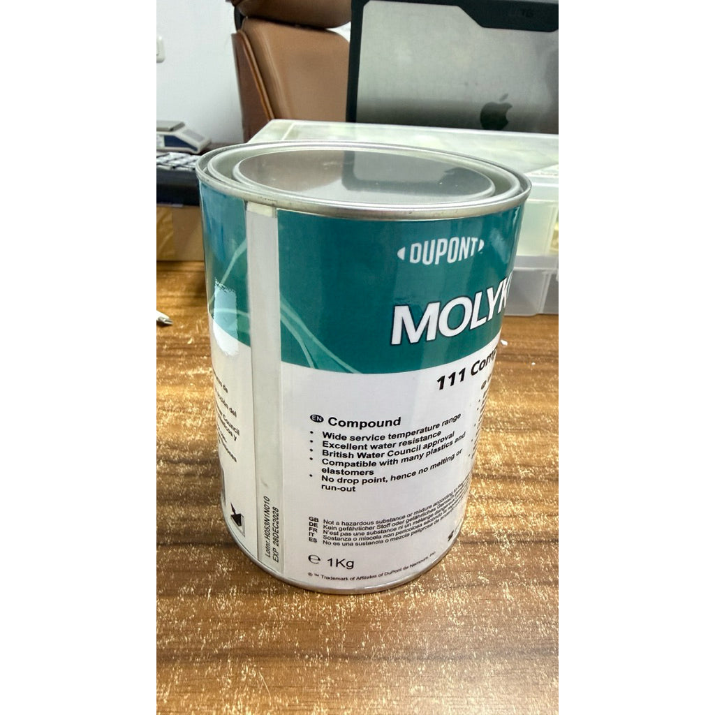 Molykote 111 Compound 1 Kg – Silicone Grease - Sealant Anti Air - Food Grade