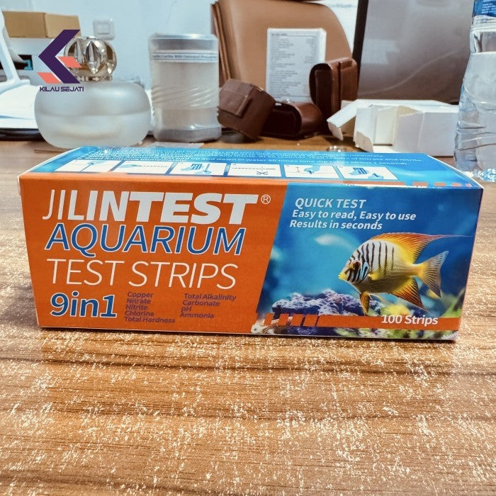 Aquarium Test Strip 9 in 1 including Ammonia