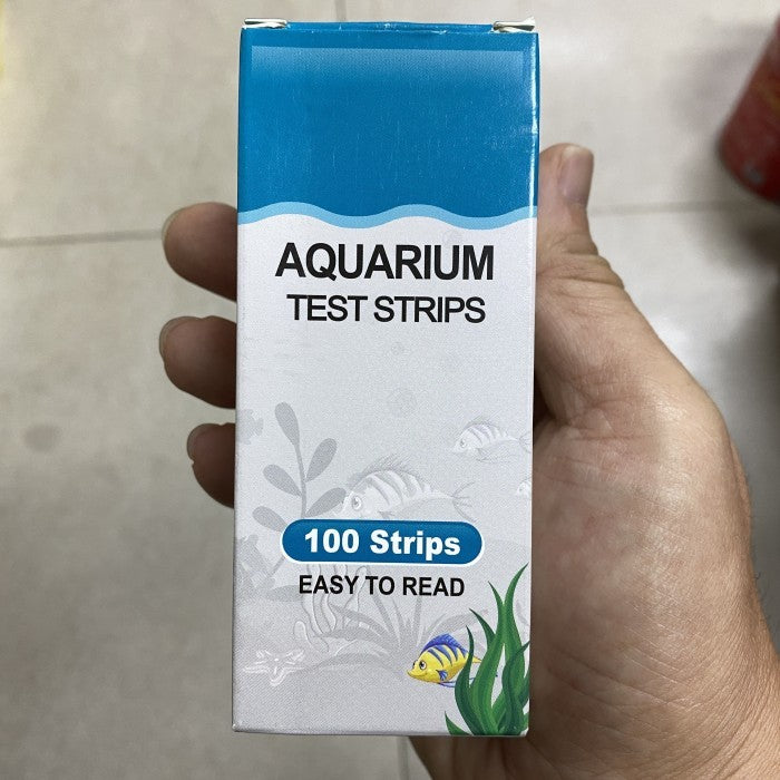 Aquarium Ammonia Water Test Paper Kertas Uji Air Akuarium 100 Strip