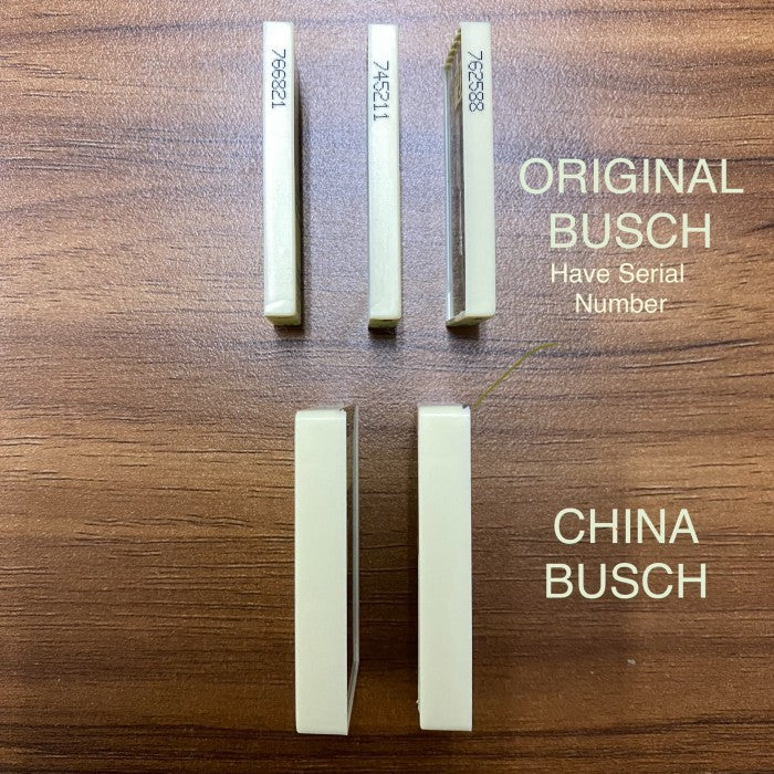 Mata Bor seset lurus Busch Fig.36 Size 008 (0.8 mm) Made in Germany
