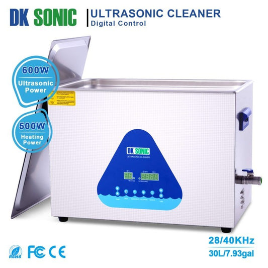 DK SONIC mesin pembersih ultrasonik dual getaran dengan pemanas 30 Lt