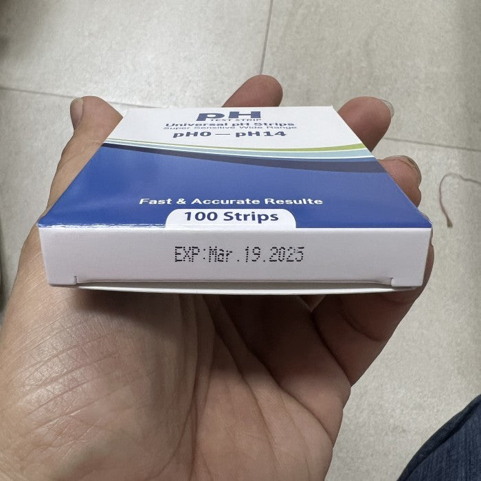 PH Tester Kertas Lakmus Per box Isi 100 strip