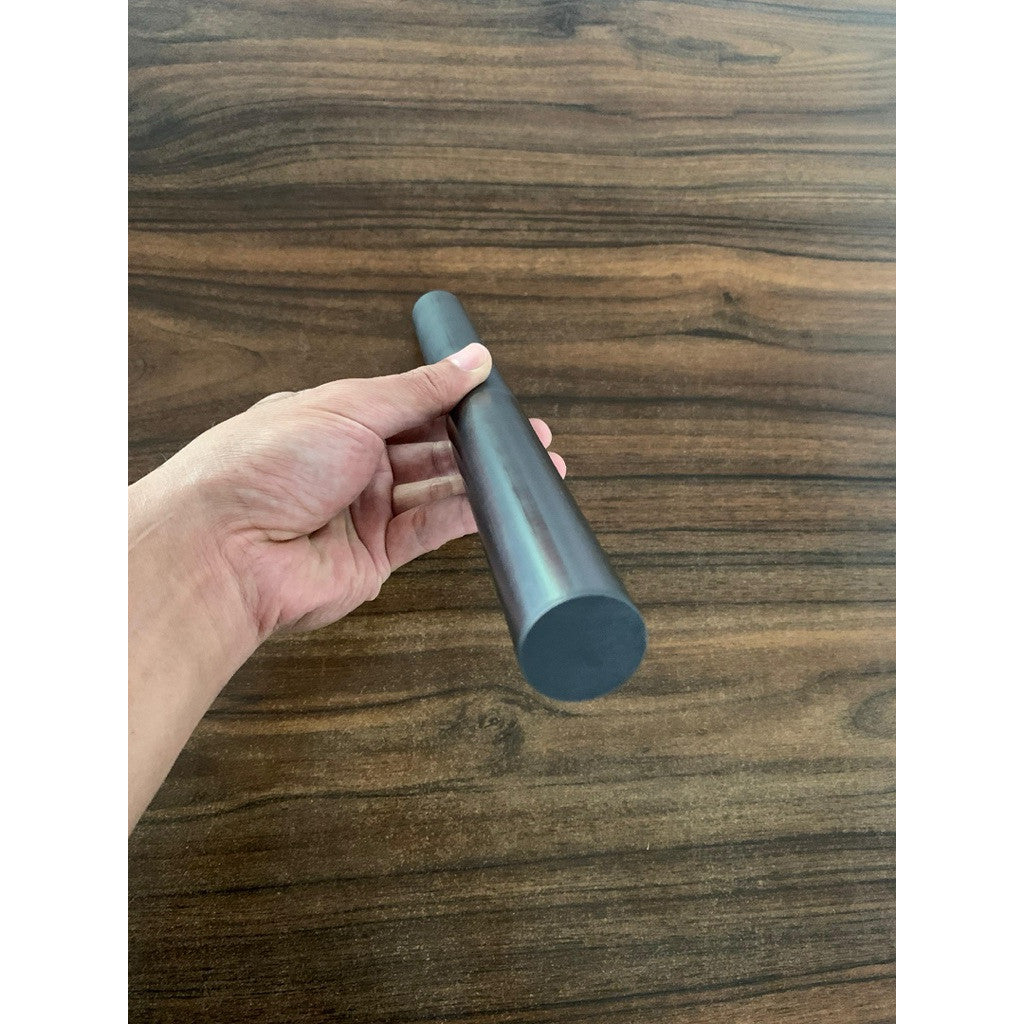 Batang Graphite diameter 30 mm x 300 mm – Graphite Rod Karbon Tahan Panas untuk Casting, EDM & Industri